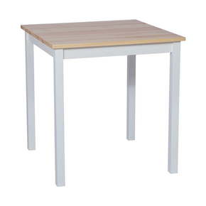 Jedilna miza iz borovega lesa z belo konstrukcijo Bonami Essentials Sydney