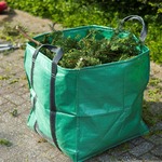shumee Nature Vrtna vreča za odpadke kvadratna zelena 148 L