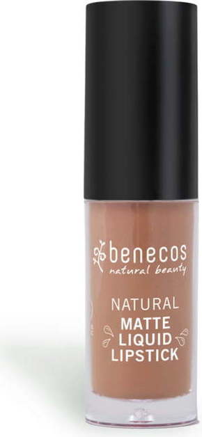 "Benecos Natural Matte Liquid Lipstick - desert rose"