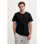 BOSS kratka majica moška bombažna TShirtRN paket 2 kosov črna 50479536