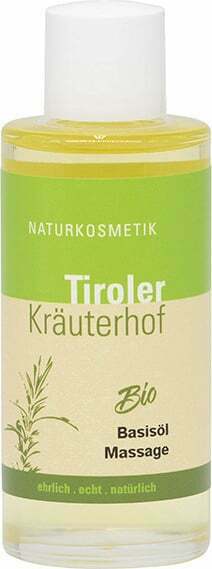 "Tiroler Kräuterhof Osnovno olje za masaže - 100 ml"