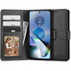 Tech-protect Wallet knjižni ovitek za Motorola Moto G54 5G, črna