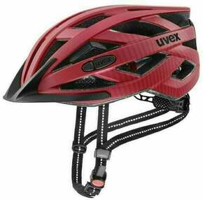 UVEX City I-VO Ruby Red Matt 56-60 Kolesarska čelada