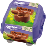Milka Čokoladna jajca - 4 kosi - Kakavova krema