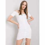 RUE PARIS Ženske obleke Eduarda RUE PARIS white RV-SK-6694.58_364792 L