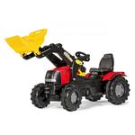 Pedalni traktor Rollytoys Farmtrac Case Puma s čelnim nakladalnikom