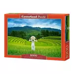 Castorland Puzzle Riževa polja v Vietnamu 1000 kosov