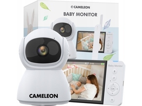 Dexxer FULL HD baby Monitor otroška varuška z vrtljivo video kamero in 5″ LCD 5Ah