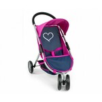 MILLY MALLY Susie Prestige Navy Baby Golf voziček za lutke