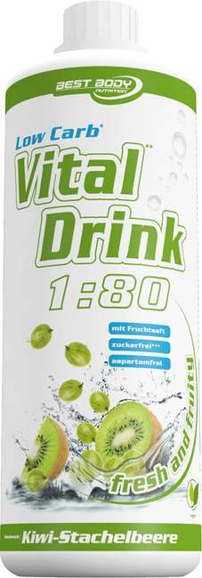 Best Body Nutrition Low Carb Vital Drink - Kivi-kosmulja