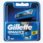 Gillette Mach3 Turbo 3D brivni nastavek, 5/1