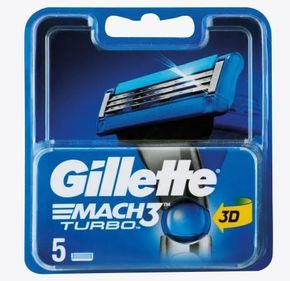 Gillette Mach3 Turbo 3D brivni nastavek