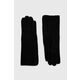 Rokavice Trussardi ženski, črna barva - črna. Rokavice iz kolekcije Trussardi. Model izdelan iz enobarvne pletenine.