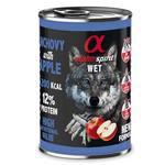 Alpha Spirit ALPHA SPIRIT WLAČNE Sardele z jabolki - mokra hrana za pse - 400g