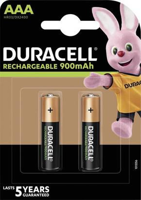 Polnjive baterije duracell hr03 1.2 v aaa (2 kosov)