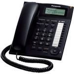 Panasonic KX-TS880B telefon, črni