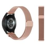 Kovinski magnetni pašček 18mm, svetlo roza, za pametno uro
