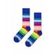 Nogavice Happy Socks Stripe Sock - pisana. Nogavice iz kolekcije Happy Socks. Model izdelan iz elastičnega, vzorčastega materiala.