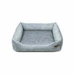 Svetlo siva postelja za pse 75x85 cm SoftBED Eco L – Rexproduct