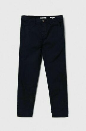 Otroške hlače Pepe Jeans THEODORE mornarsko modra barva - mornarsko modra. Otroške hlače iz kolekcije Pepe Jeans. Model izdelan iz prožnega materiala