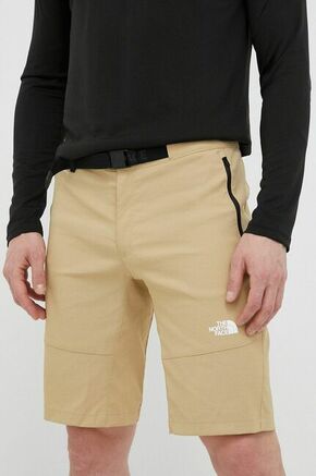 Pohodne kratke hlače The North Face Lightining bež barva - bež. Outdooor hlače iz kolekcije The North Face. Model izdelan iz hitrosušečega materiala.