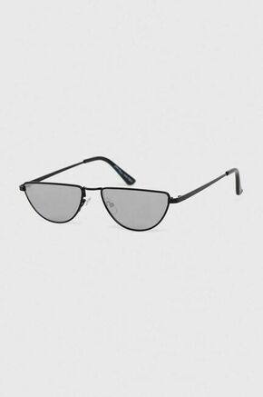 Sončna očala Jeepers Peepers črna barva - črna. Sončna očala iz kolekcije Jeepers Peepers. Model z zrcalnimi stekli in okvirji iz kombinacije kovine in plastike. Ima filter UV 400.