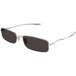 Balenciaga BB0493S 001 ONE SIZE (62) Srebrna/Siva
