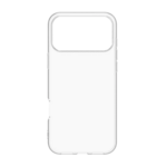 Gumiran ovitek (TPU) Apple iPhone 17 Pro, prozoren svetleč