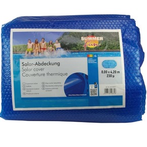 Summer Fun Solarno pokrivalo za bazen ovalno 800x420 cm PE modro