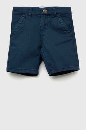 Otroške kratke hlače zippy mornarsko modra barva - mornarsko modra. Otroški kratke hlače iz kolekcije zippy. Model izdelan iz enobarvnega materiala.