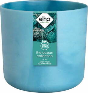 Elho Lonec za rastline "The Ocean Collection" okrogel - atlantik modra - 18 cm