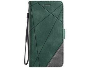 Chameleon Apple iPhone 6/6S - Preklopna torbica (WLGO-Lines) - zelena