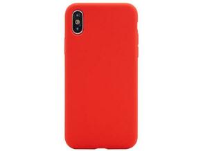Chameleon Apple iPhone X/XS - Silikonski ovitek (liquid silicone) - Soft - Red