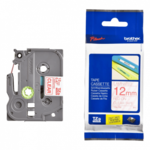 BROTHER trak za tiskalnik nalepk P-TOUCH TZE132 prozoren/rdeč 12 mm