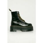 Dr. Martens usnjeni čevlji Jadon Max - črna. Čevlji iz kolekcije Dr. Martens. Model izdelan iz naravnega usnja.