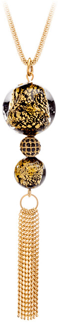 Preciosa Luksuzna ogrlica z zavitimi perlicami Ribes 7348Y21