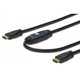 HDMI kabel z ojačevalcem 30m Digitus črn