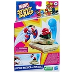 HASBRO Hasbro Stunt Squad Capitan America vs Red Skull
