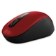 Microsoft Wireless Mobile Mouse 3600 brezžična miška, rdeči
