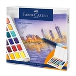 Faber-Castell Akvarelne barve s paleto 48 barv