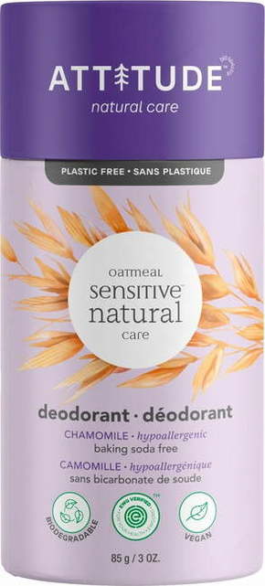 "Attitude Oatmeal Sensitive Natural Care dezodornat s kamilico - 85 g"