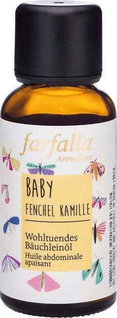 "farfalla BABY pomirjajoče olje za trebušček