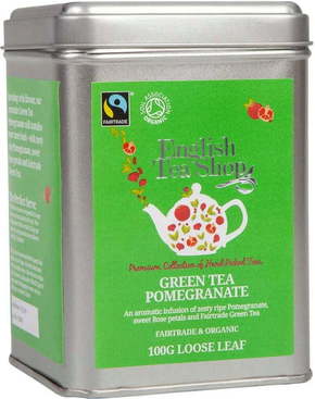 Bio Zeleni čaj granatno jabolko - Fairtrade - razsut