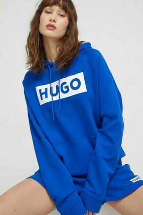 Bombažen pulover Hugo Blue ženska