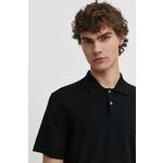 Polo Theory - črna. Polo iz kolekcije Theory, izdelan iz elastične pletenine. Model iz mehke in na otip prijetne tkanine.