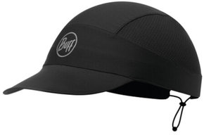 BUFF zložljiva tekaška kapa r-solid black