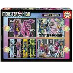 Educa Puzzle Monster High 4v1 (50,80,100,150 kosov)