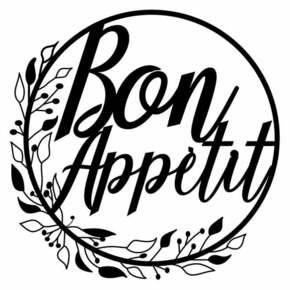 Kovinska stenska dekoracija Bon Appetit – Wallity