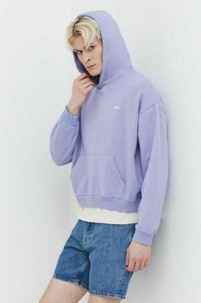 Bombažen pulover Kaotiko vijolična barva