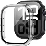 Tech-protect Defense 360 ovitek z zaščitnim steklom za Apple Watch 10 42mm, prozoren